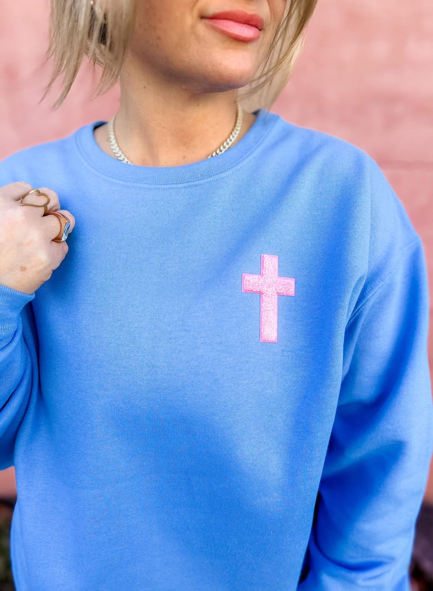 Cross crewneck