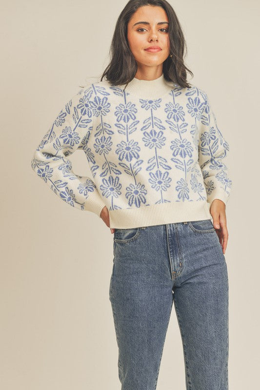 Vintage Blooms Sweater