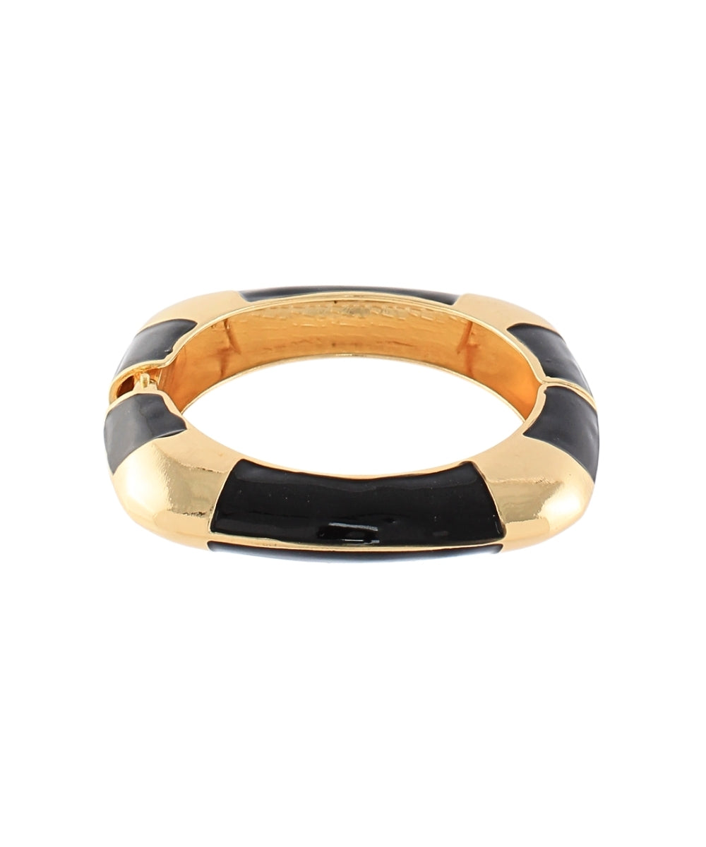 Square Metal w/Epoxy Bangle