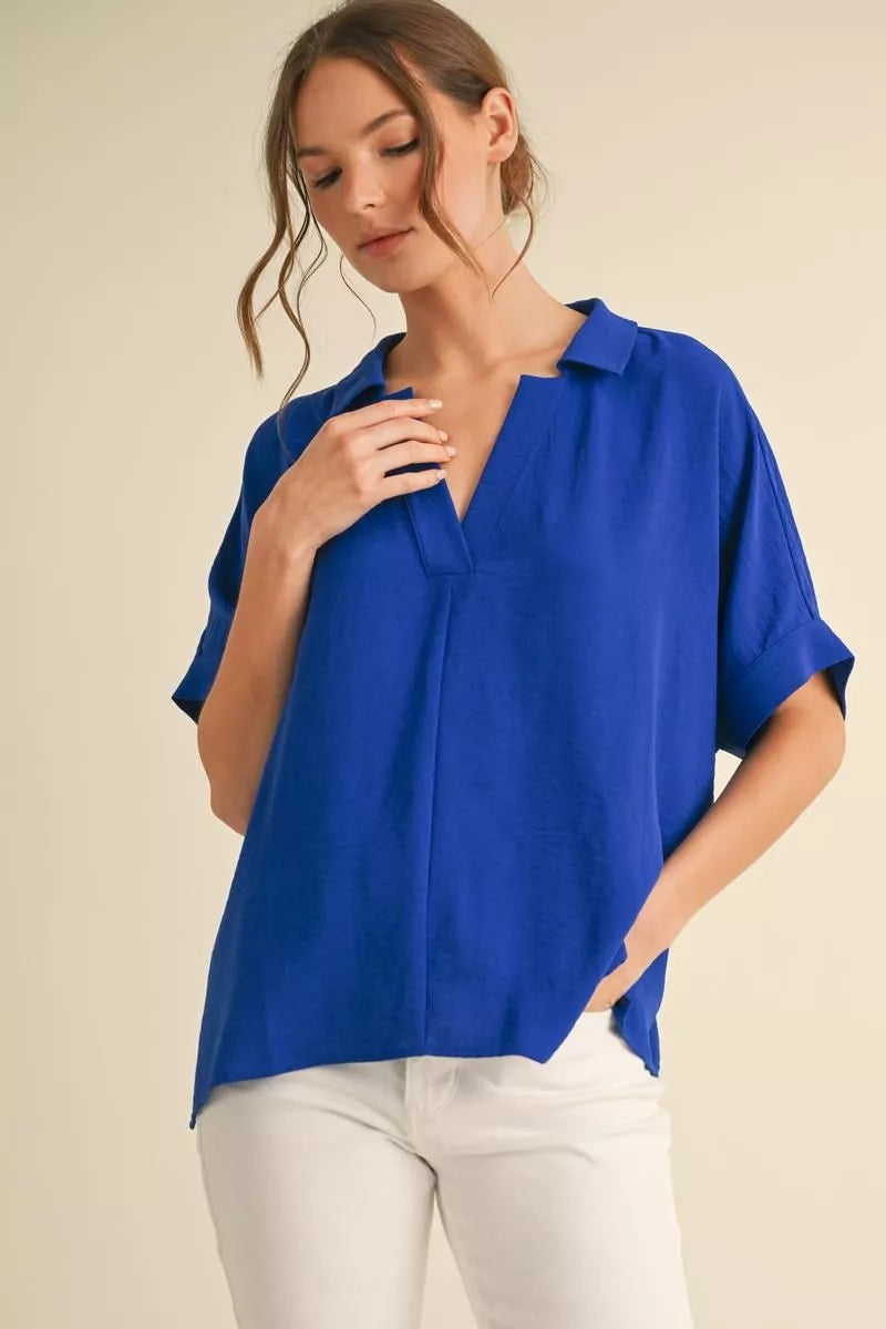 Royal Blue top