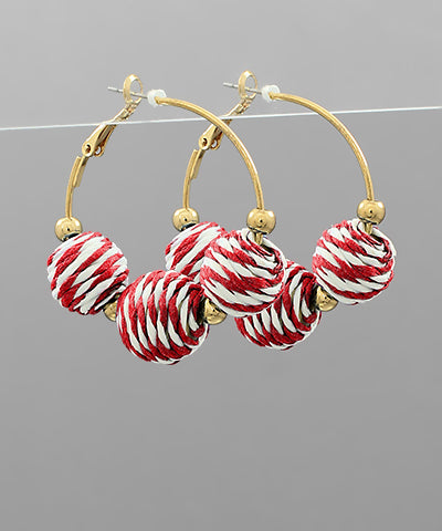 Garnet and White hoops