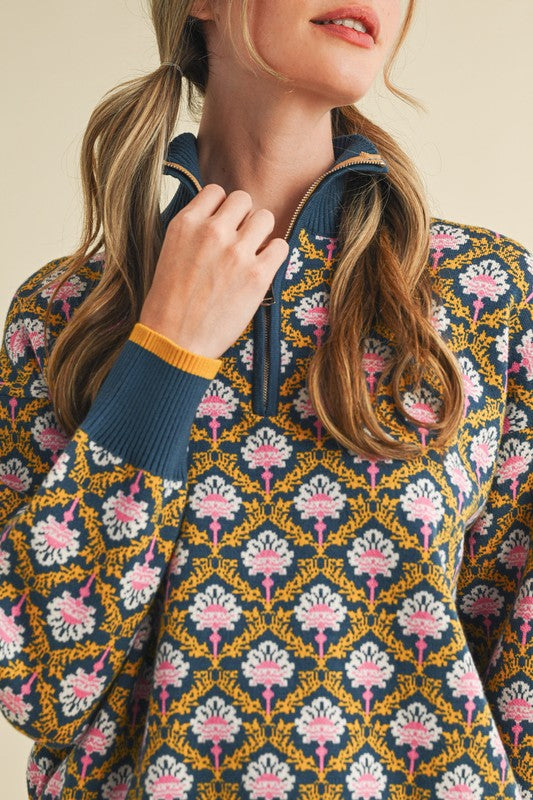 Wildflower Fields Sweater-Preorder