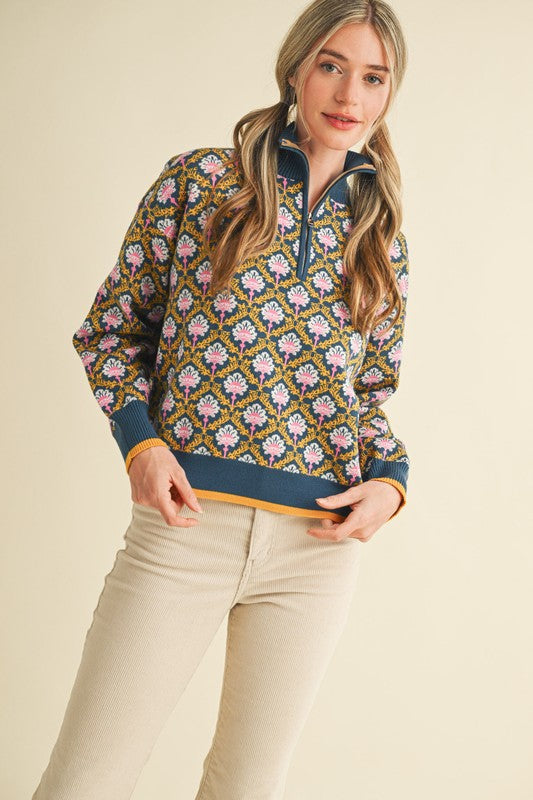 Wildflower Fields Sweater-Preorder