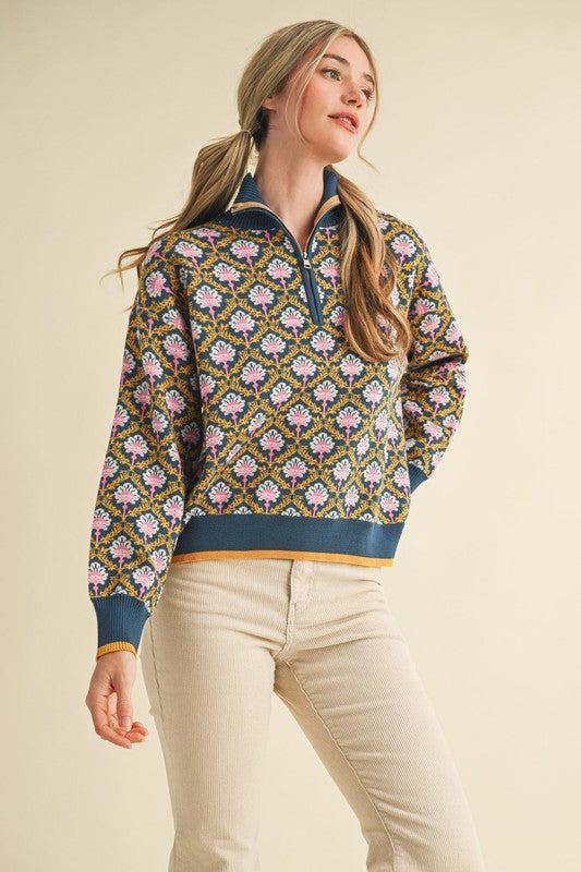 Wildflower Fields Sweater-Preorder