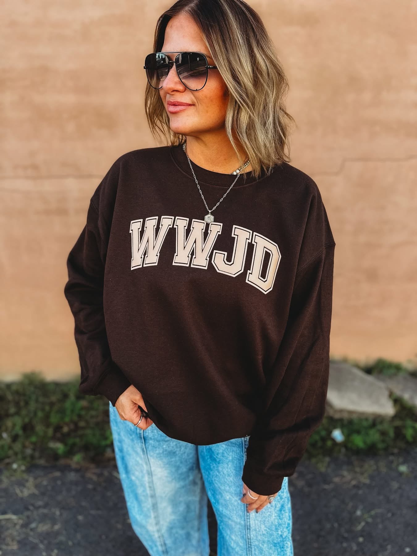 Pre-order, WWJD crewneck