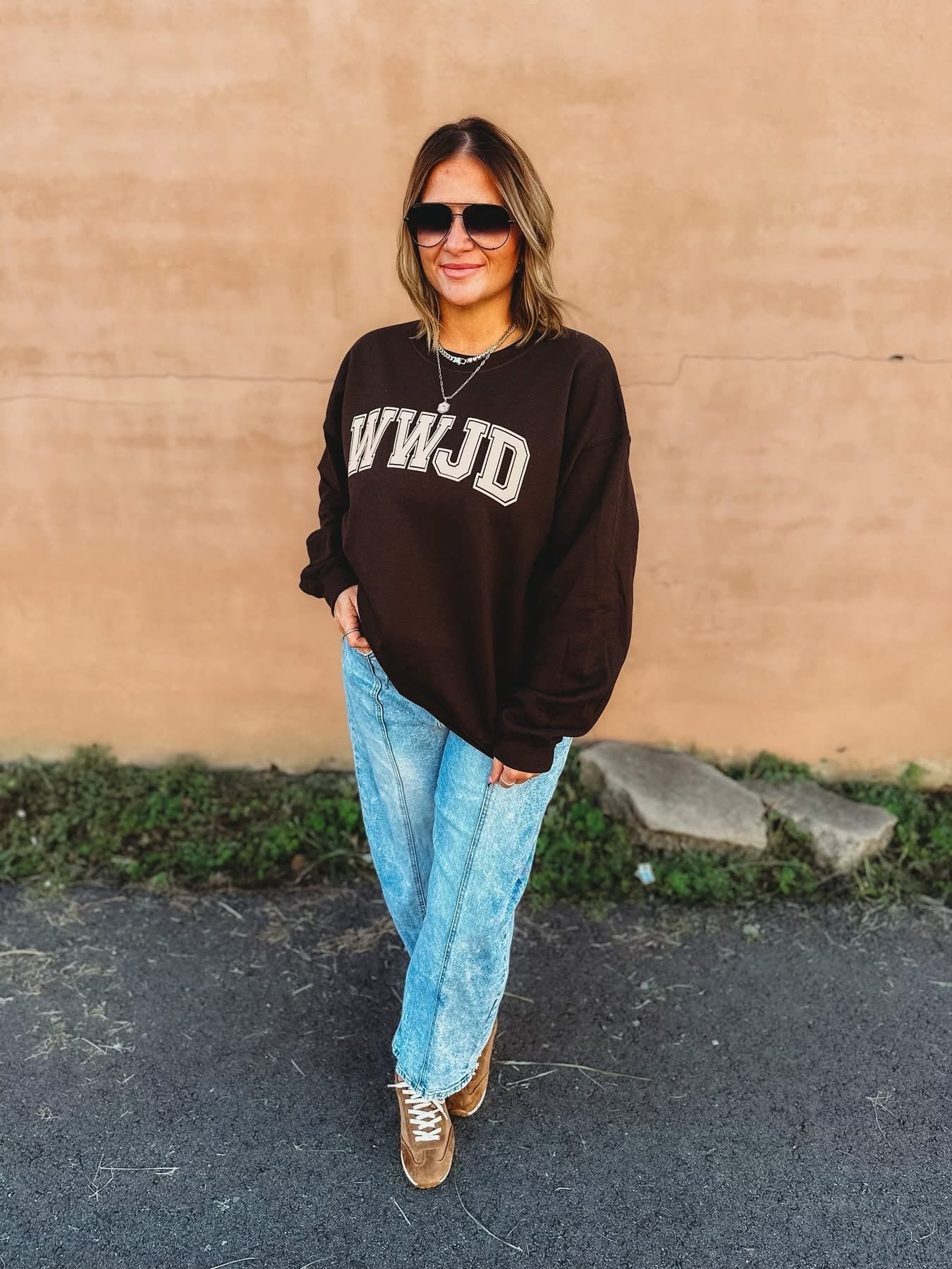 Pre-order, WWJD crewneck