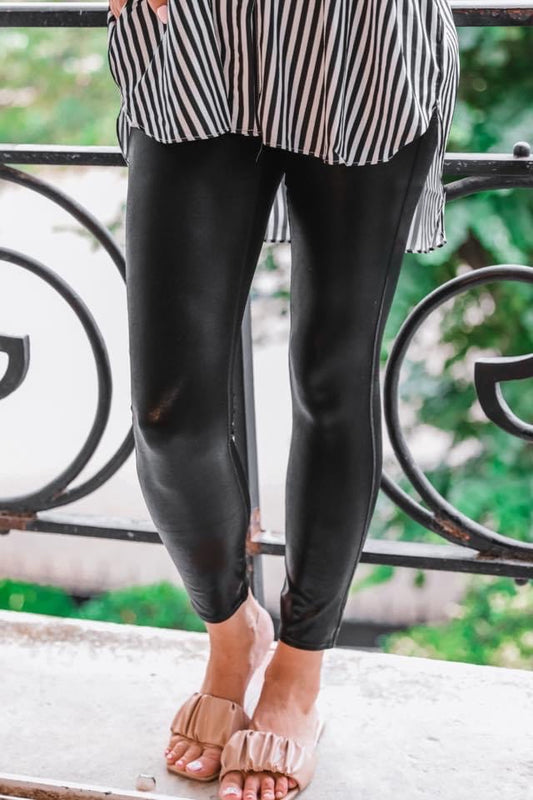 PREORDER, Faux Leather Leggings