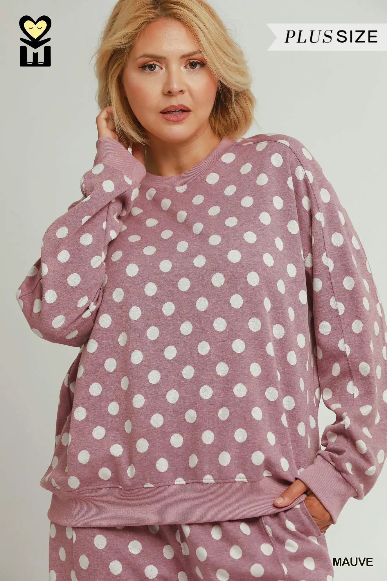Polka dot set