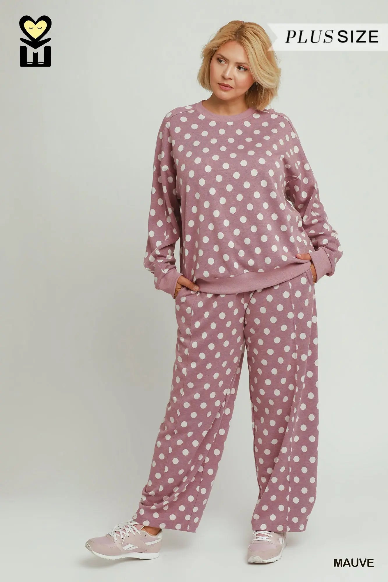 Polka dot set