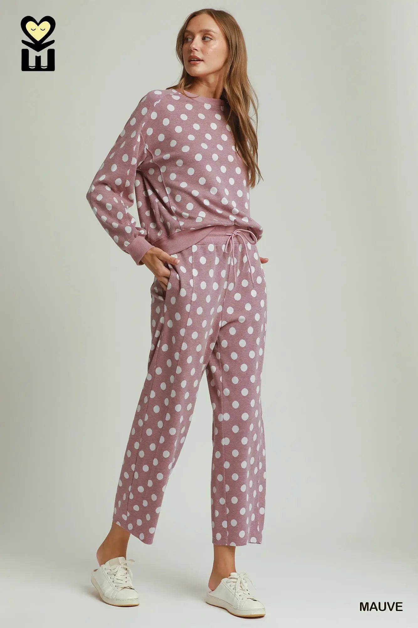 Polka dot set