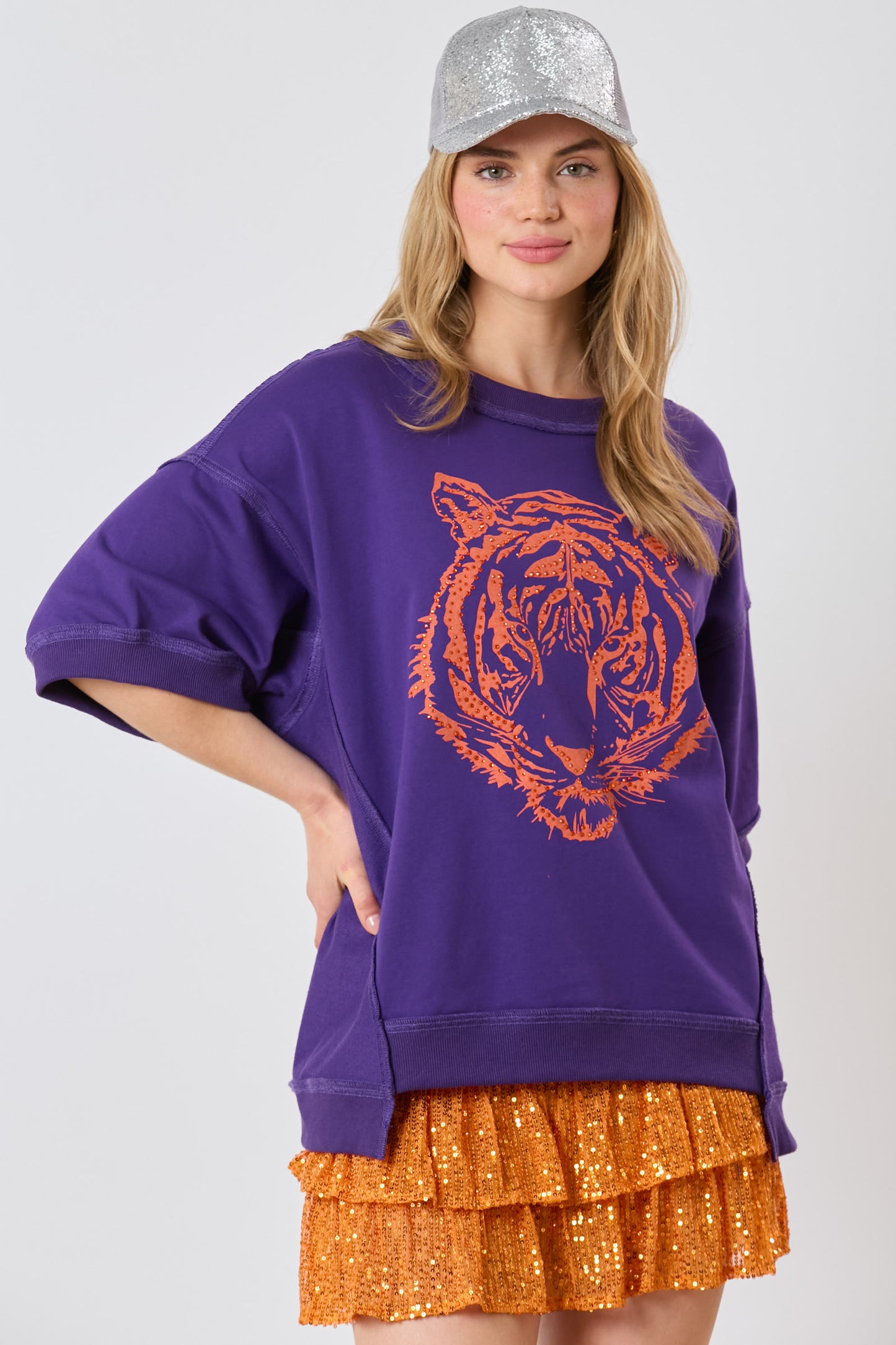 Tiger Top, purple