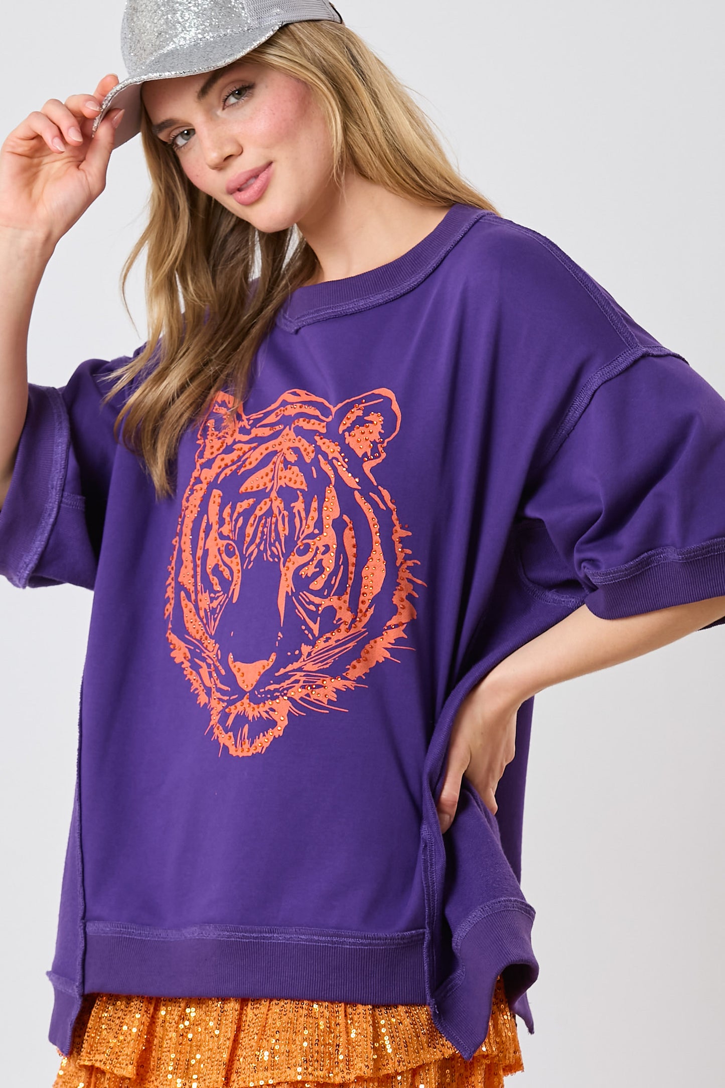 Tiger Top, purple