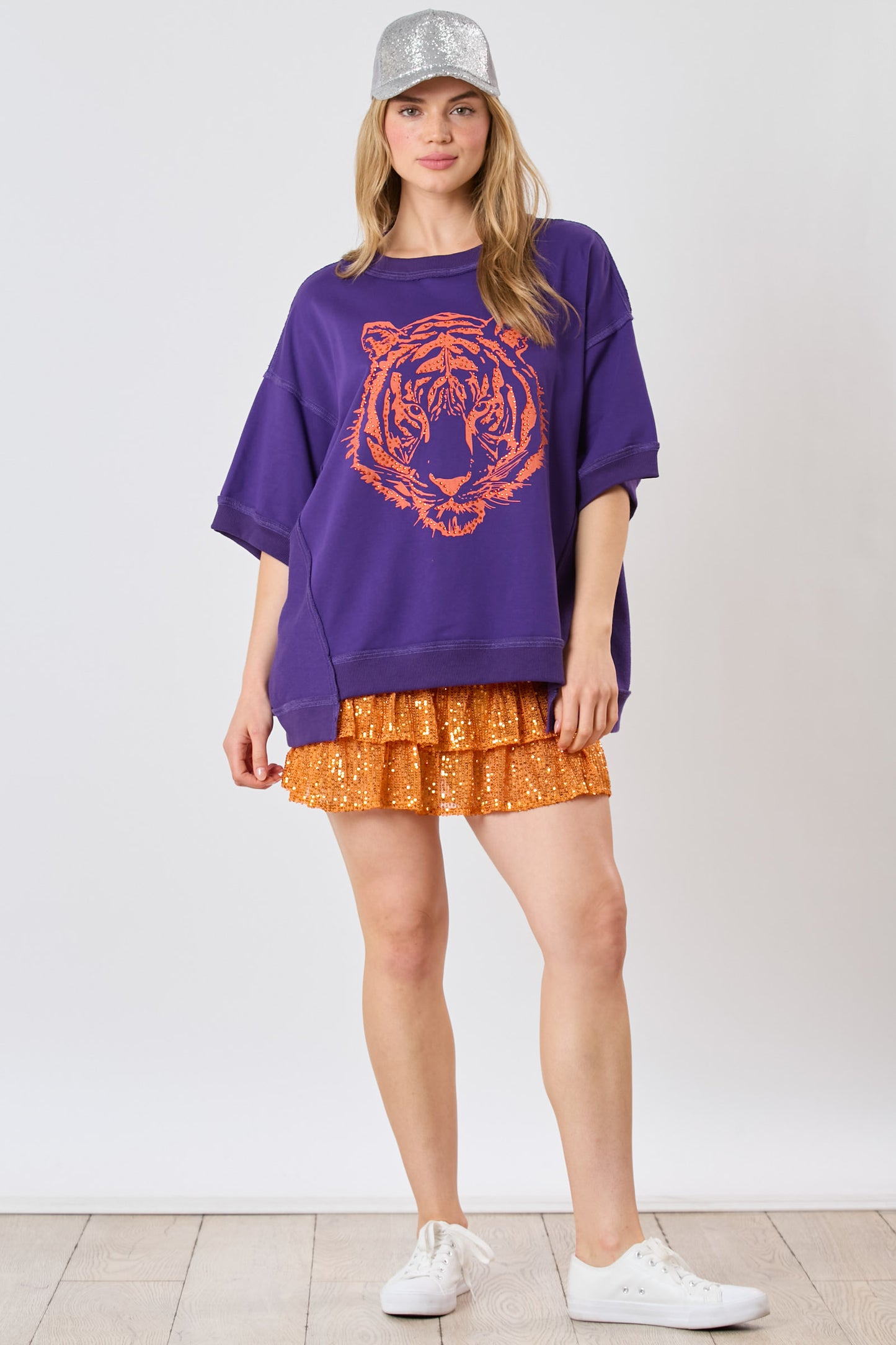 Tiger Top, purple