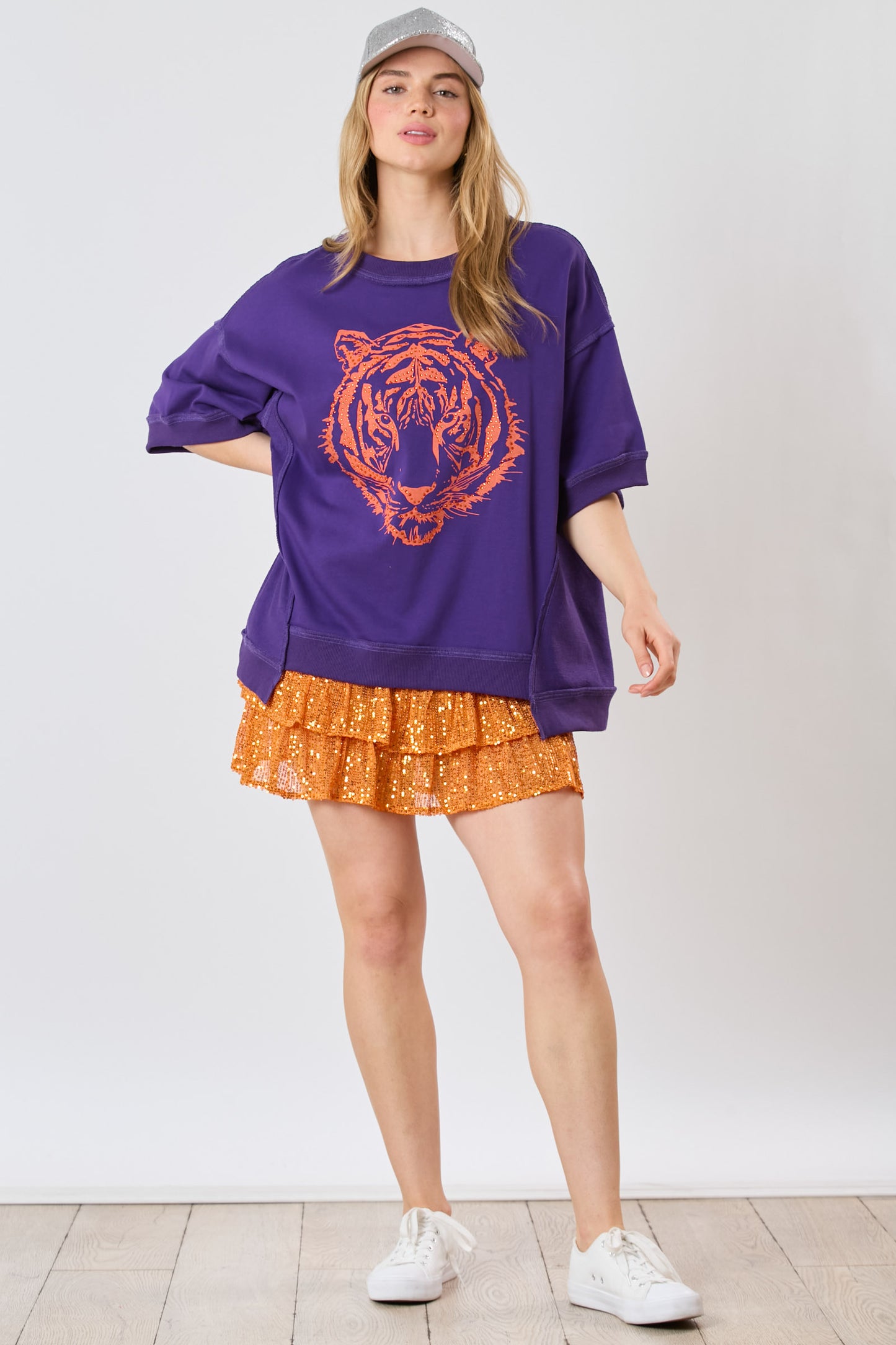 Tiger Top, purple