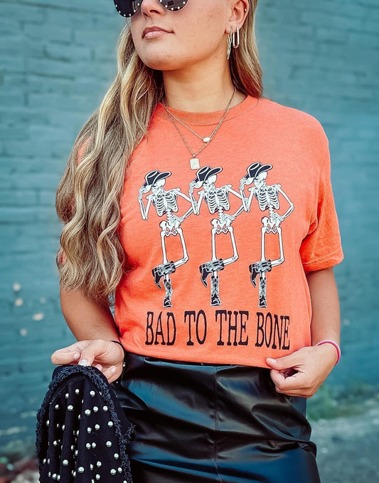 Bad to the Bone tee