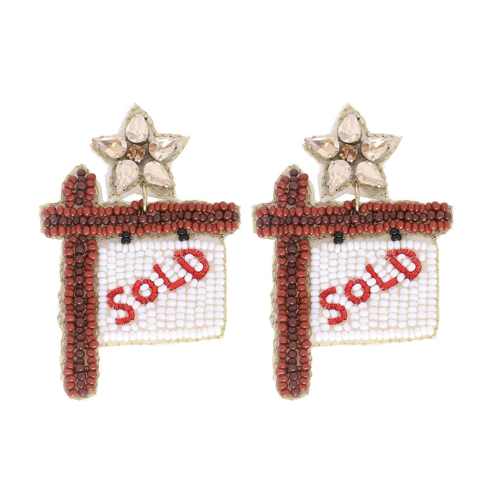 SOLD! Realtor Earring