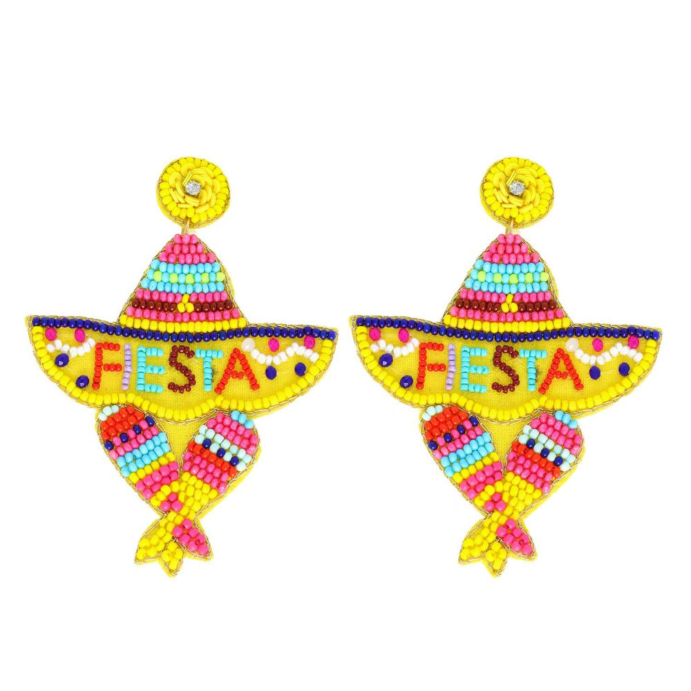 Fiesta Sombrero Earrings