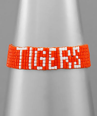 Cheer for the Tigers Bracelet