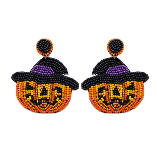 Pumpkin earrings