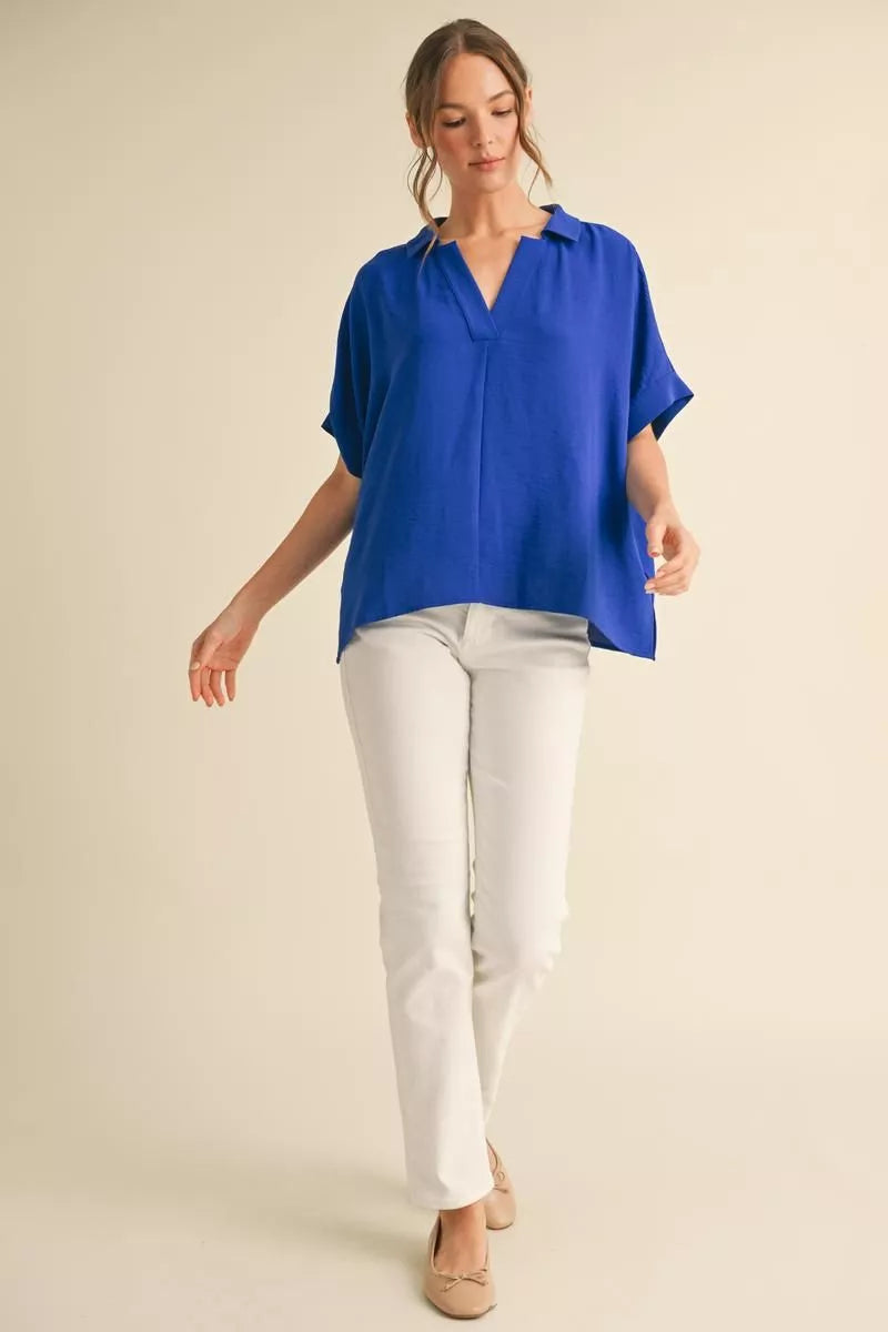 Royal Blue top