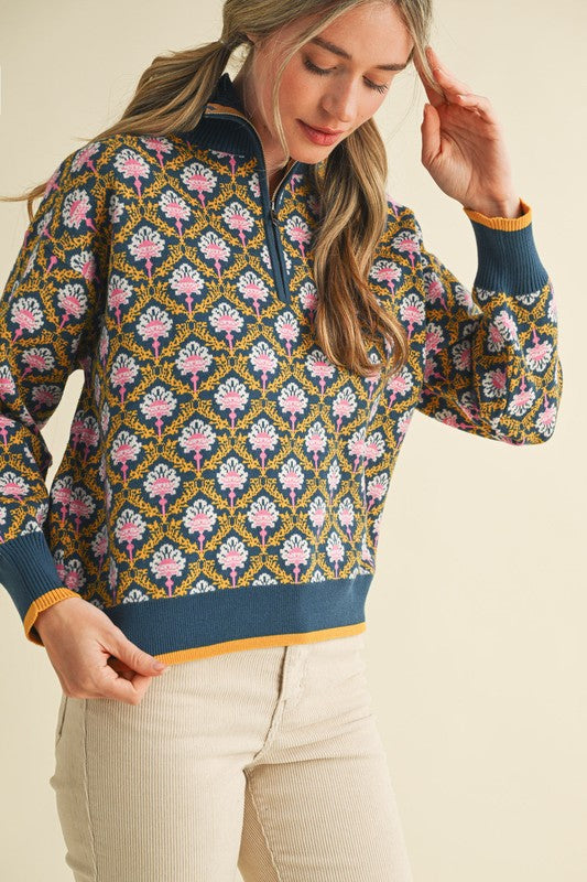 Wildflower Fields Sweater-Preorder