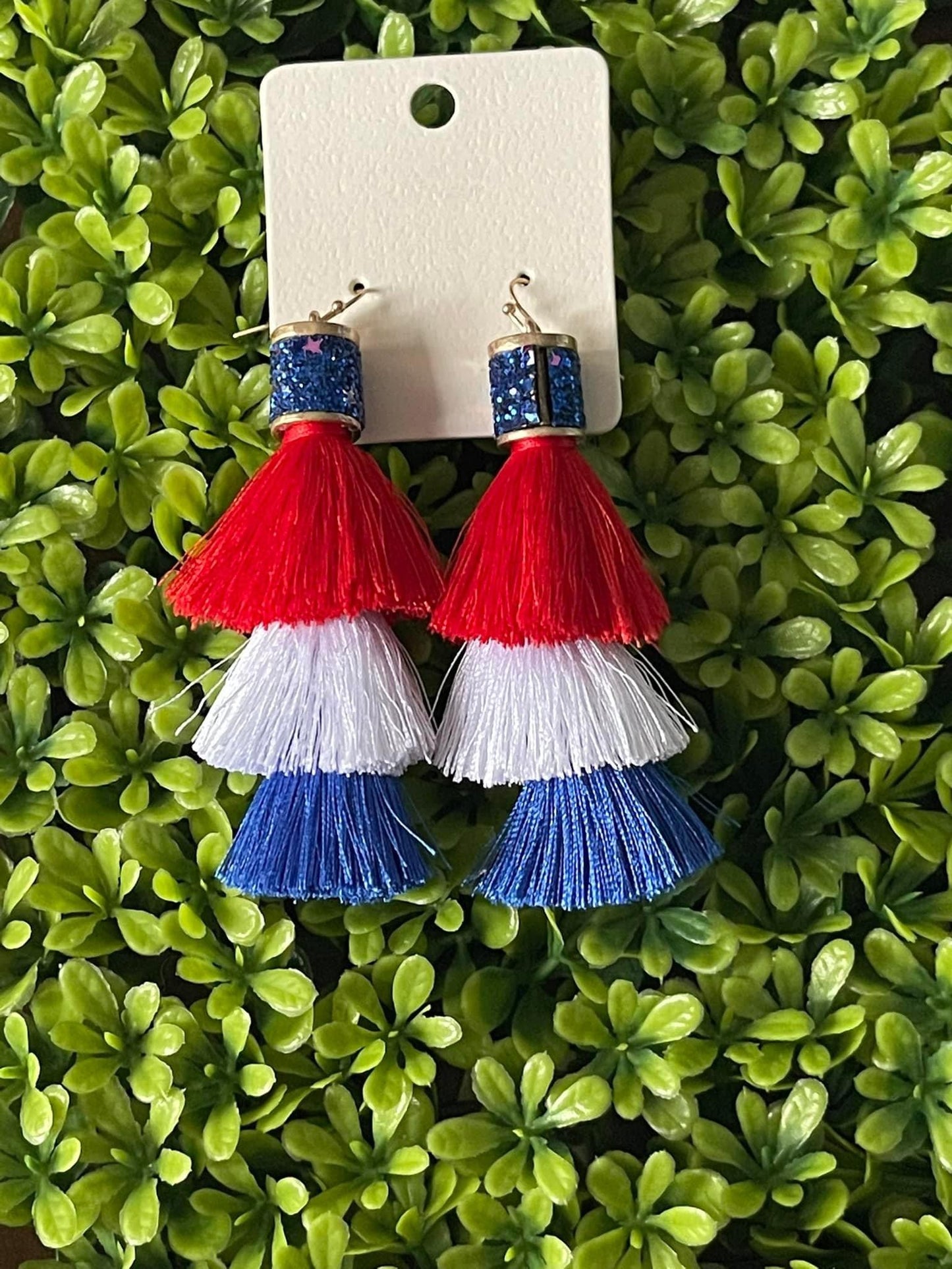 Red, White, and Blue Tassels