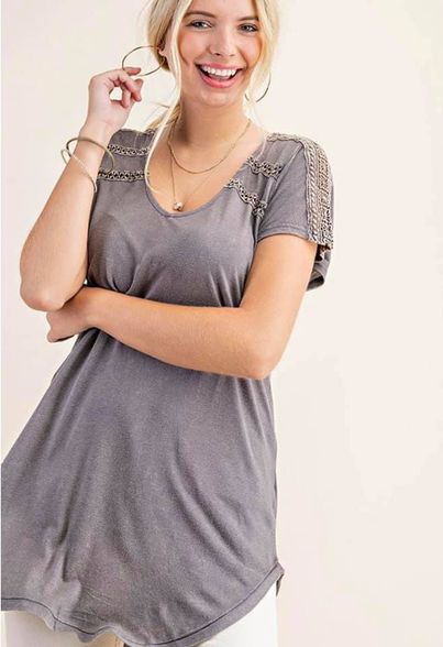 Grey Days Top