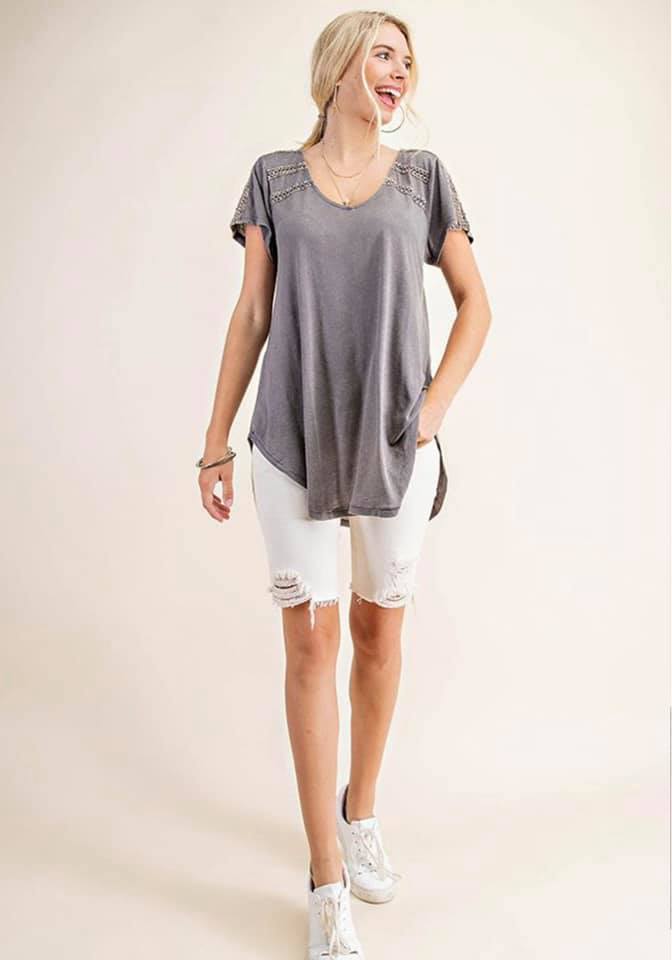 Grey Days Top