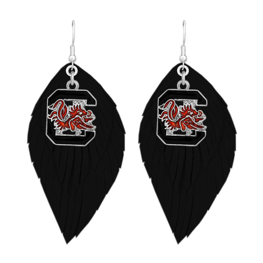 Officially licensed University of South Carolina earrings