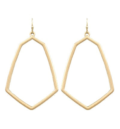 Gradual Hexagon Earrings