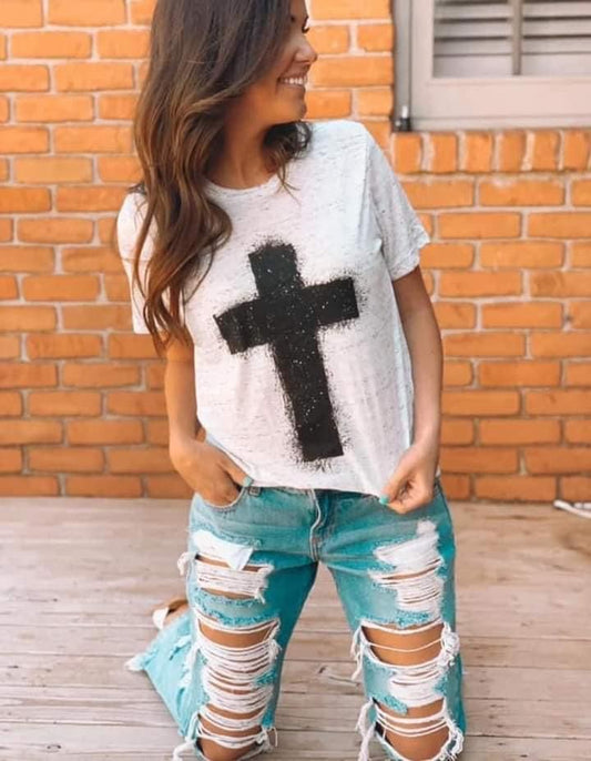 Cross tee